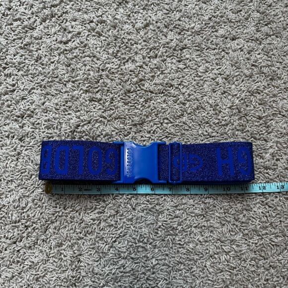 Goldbergh Ski Belt Logo Blue for Ski Pants, Jacket, and ski suits